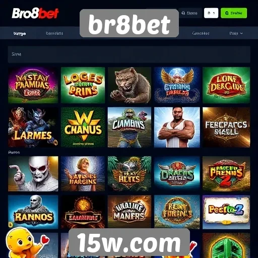 Análise das opções de jogos disponíveis no br8bet